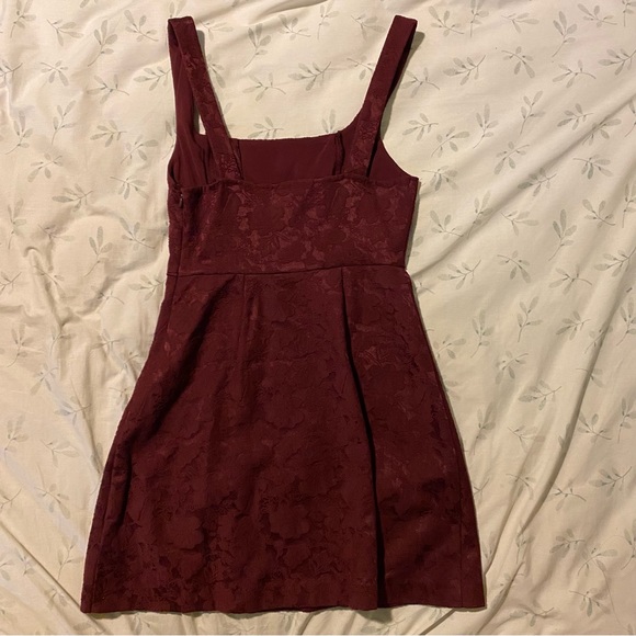 urban outfitters maroon dress - Picture 5 of 5